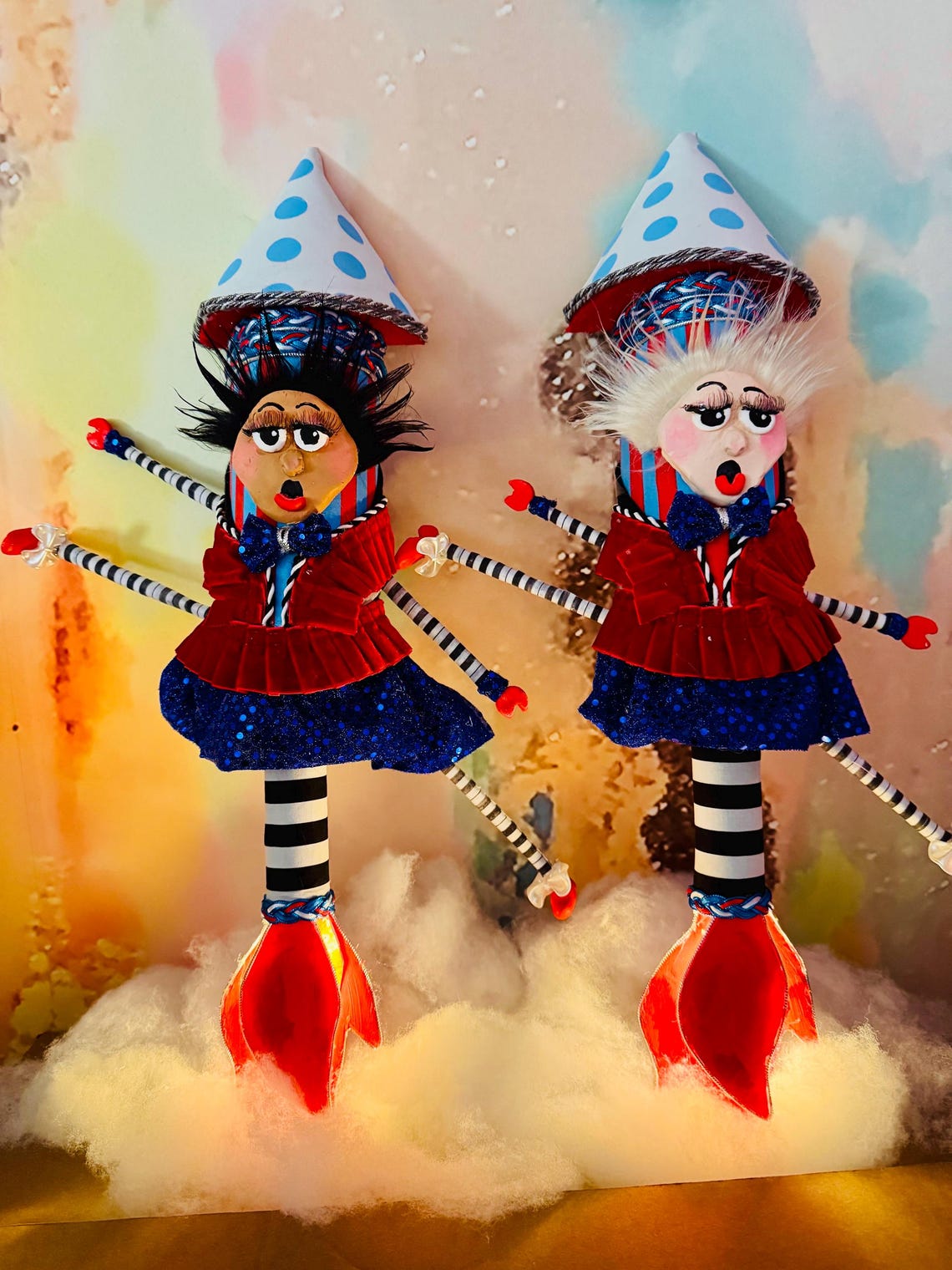 Bottle Rockettes Wreath Attachment: Patriotic 4th of July Decor - Etsy