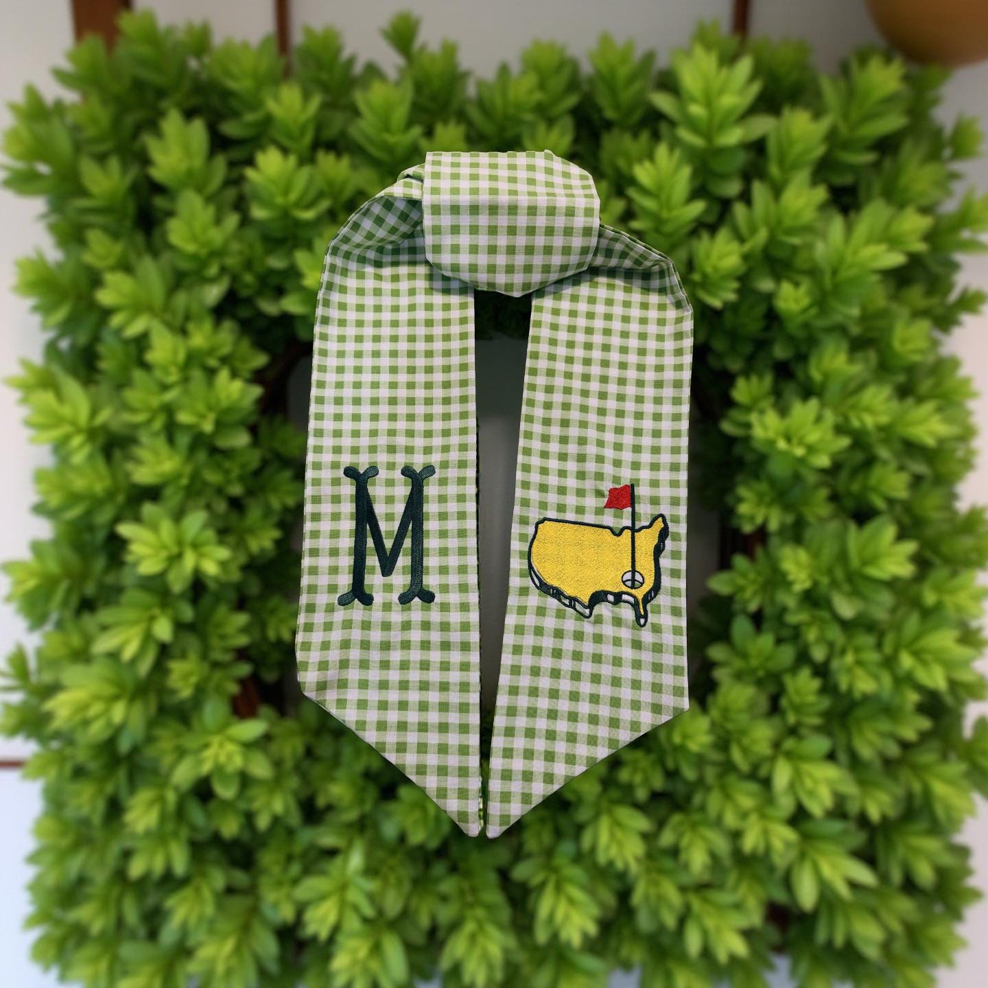 Masters Tournament Wreath Sash
