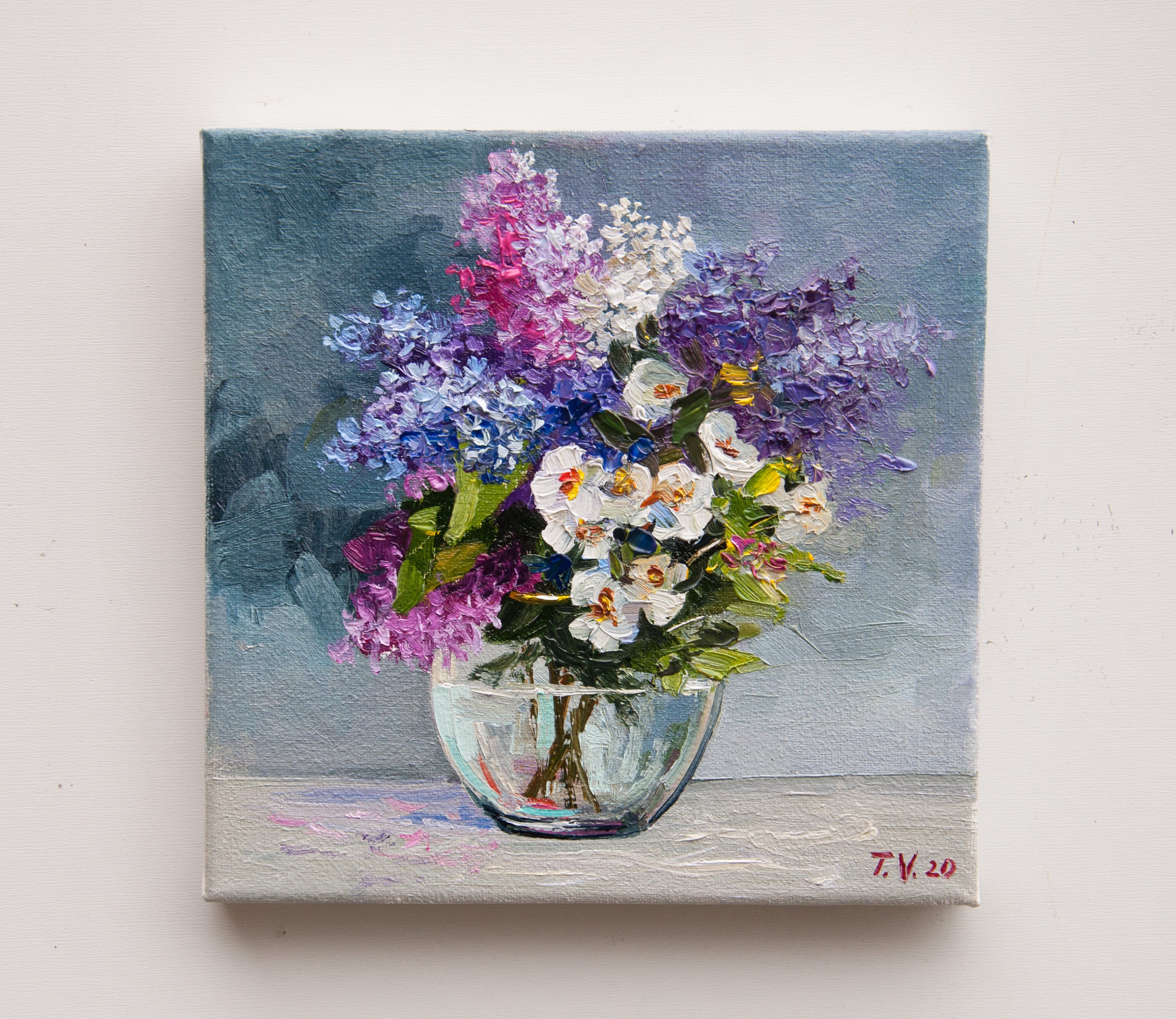 Buy oil painting on canvas «Still life with lilac», flowers