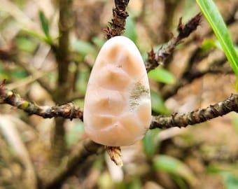 Thomsonite Stone Cabochon - Pink Larimar Stone