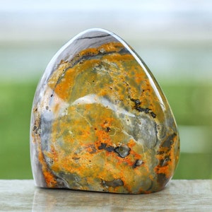 Bumblebee Jasper Freeshape - Bumblebee Jasper for Decoration 284 gr