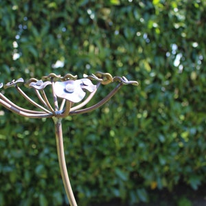 Parsley plant pin/support  garden art/sculpture