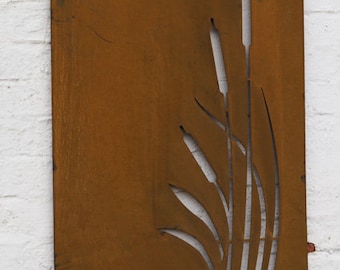 Bullrush wall panel