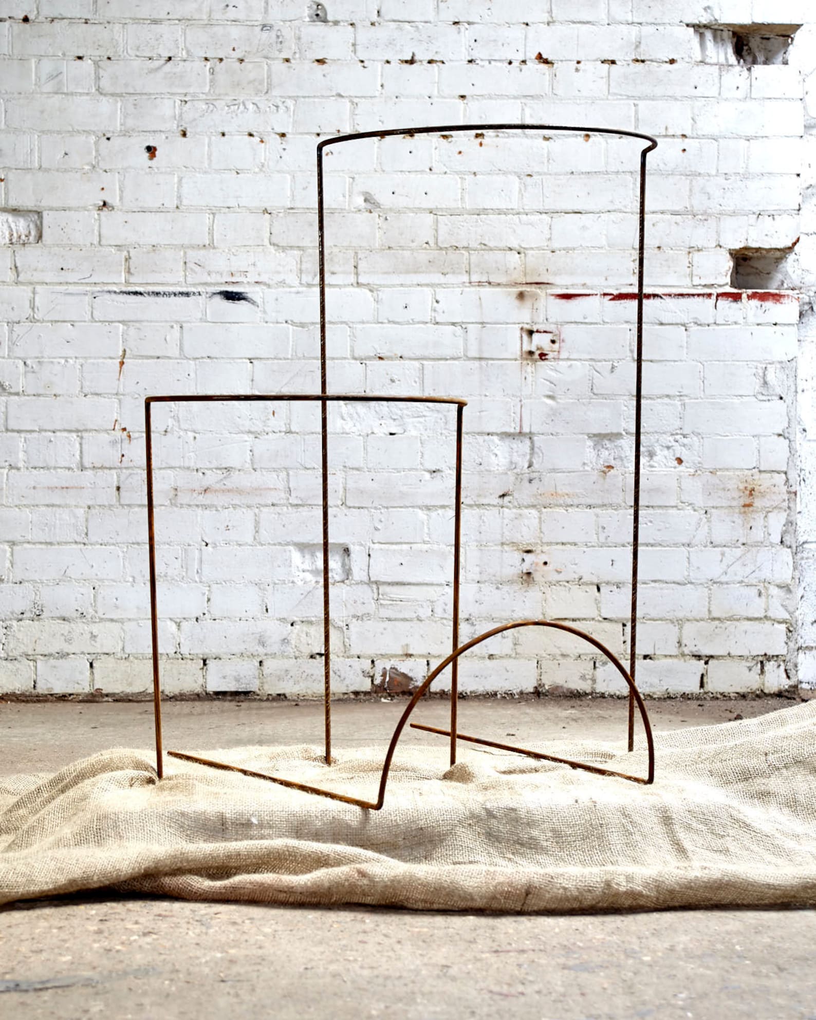 Plant supports solid steel plant supporthandmade Etsy