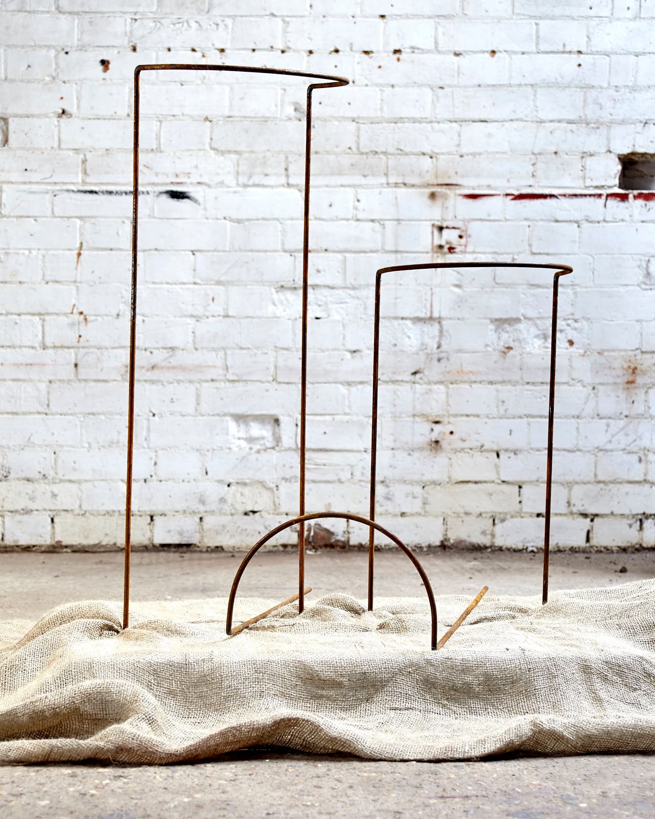 Plant supports solid steel plant supporthandmade Etsy