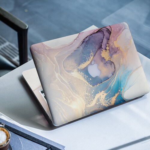 Turquoise Marble Macbook Pro 16 Inch Case Macbook Air 13 Inch Etsy