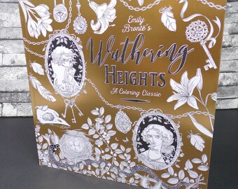 Emily Brontë Wuthering Heights: A Coloring Classic