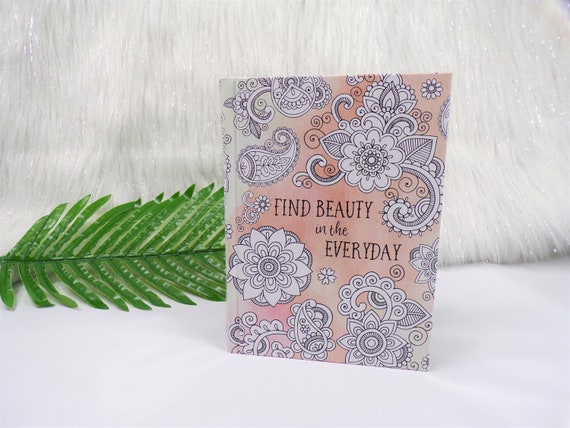 Hardcover Spirial Bound Notebook/ Diary/ Planner/carnet Book find Beauty in  Everyday Writing Journal 