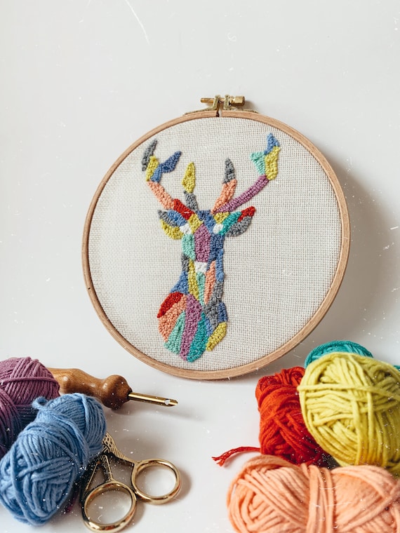 Punch needle tapestry hotsell