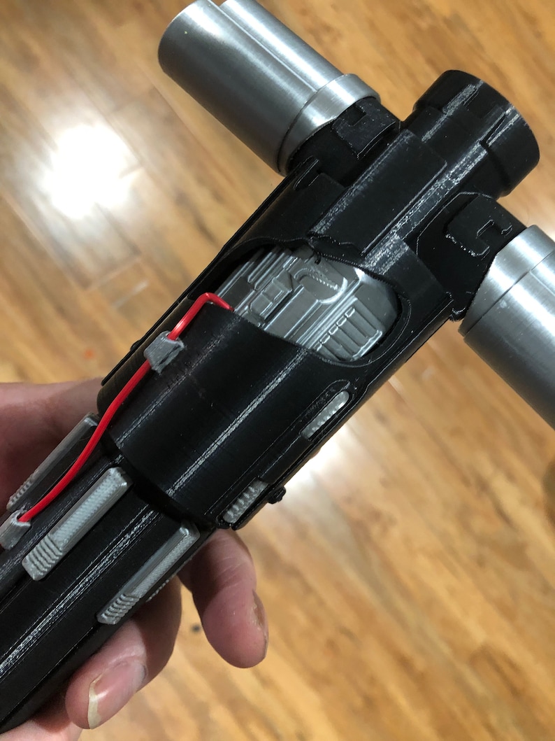 Carbon Fiber Crossguard 3D Printed Lightsaber Hilt Etsy
