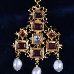 Tudor Ruby Pendant.