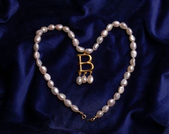 Anne Boleyn B Freshwater Pearl Necklace