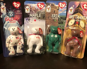 Ty Macdonald's beanie babies set of four