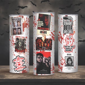 Epoxy 20 oz tumbler/ the lost boys tumbler/ halloween tumbler/ vampire tumbler/ the lost boys/ the lost boy gift/ tumbler