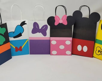 Amazon.com: Unique Large Plastic Mickey Mouse Goodie Bag, 13