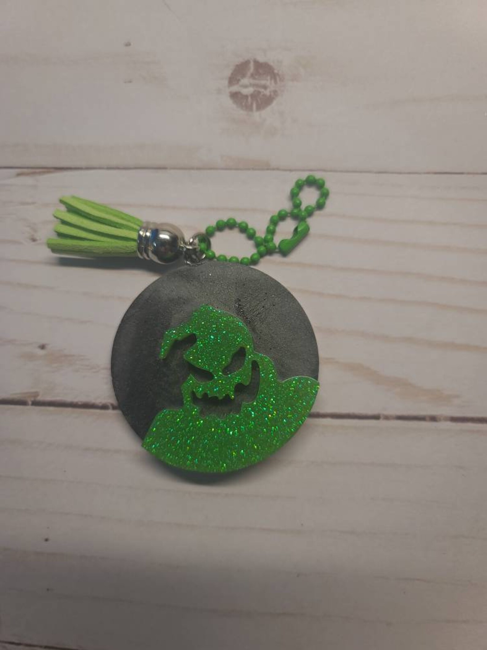 oogie boogie plush keychain