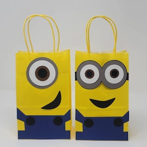 Minion Goody Bags/ party bags/ minion birthday decor