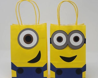 Minion Goody Bags/ party bags/ minion birthday decor