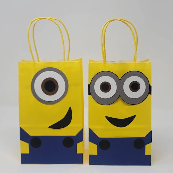 Minion Goody Bags/ party bags/ minion birthday decor