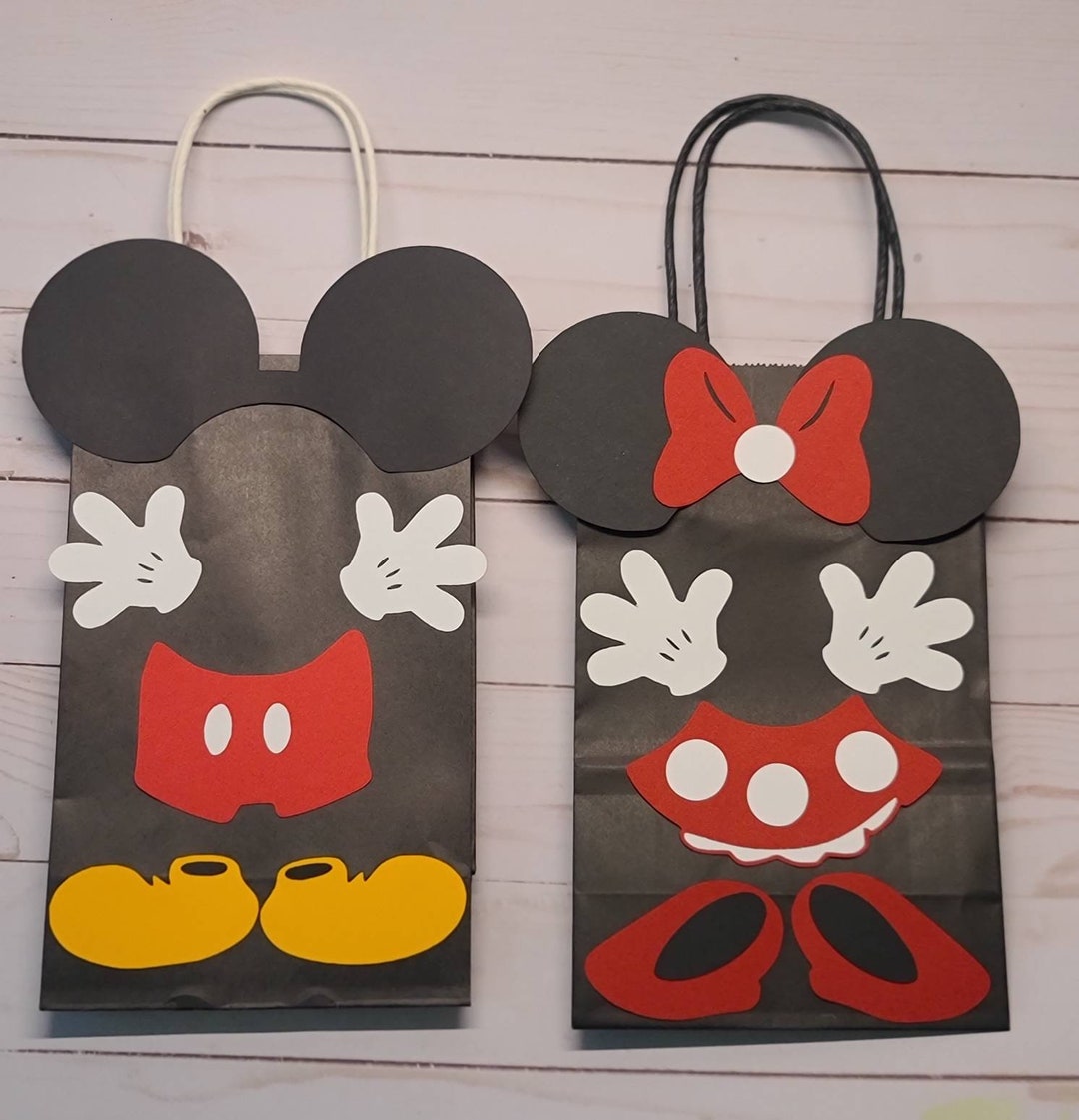Mickey and Minnie M Goody Bags - Etsy