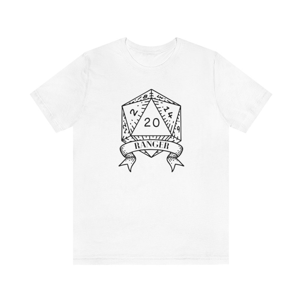 Dungeons and Dragons Ranger Character Class T-shirt | Dnd Simple Unisex ...