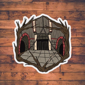 Adesivo per dadi / Adesivo DnD / Dungeons and Dragons Stazionario / Scheda personaggio / Regalo DM / Adesivi TTRPG