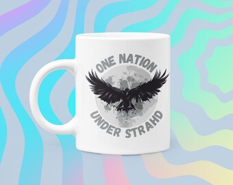 Dungeons and Dragons I One Nation Under Strahd Mug | DnD Curse of Strahd inspired Barovia Drinking Cup Tea | Ravenloft Geek Gifts Him Her