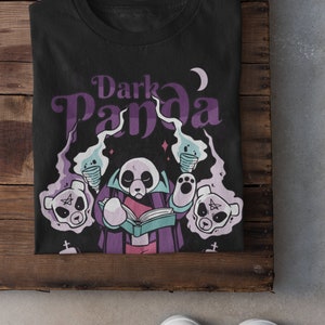 DARK PANDA T-shirt | Dungeons and Dragons Funny Meme DnD Unisex Shirt | Wizard Warlock Graphic Tee Fantasy TTRPG | Geek Gifts for Him Her