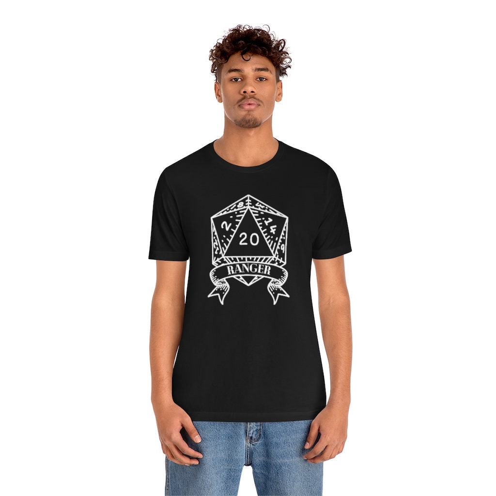 Dungeons and Dragons Ranger Character Class T-shirt | Dnd Simple Unisex ...
