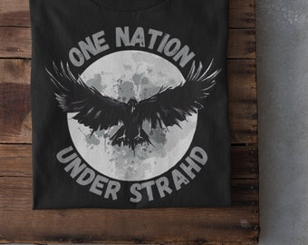 Dungeons and Dragons I One Nation Under Strahd T-shirt | DnD Curse of Strahd inspired Unisex Tee Shirt Ravenloft Barovia Geek Gifts Him Her