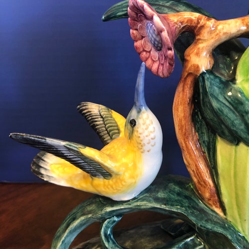 Stangl Double Hummingbird Figurine, Vintage Stangl Hummingbird Figurine, Broadtailed shops Hummingbird Pair, Stangl Birds Figurine