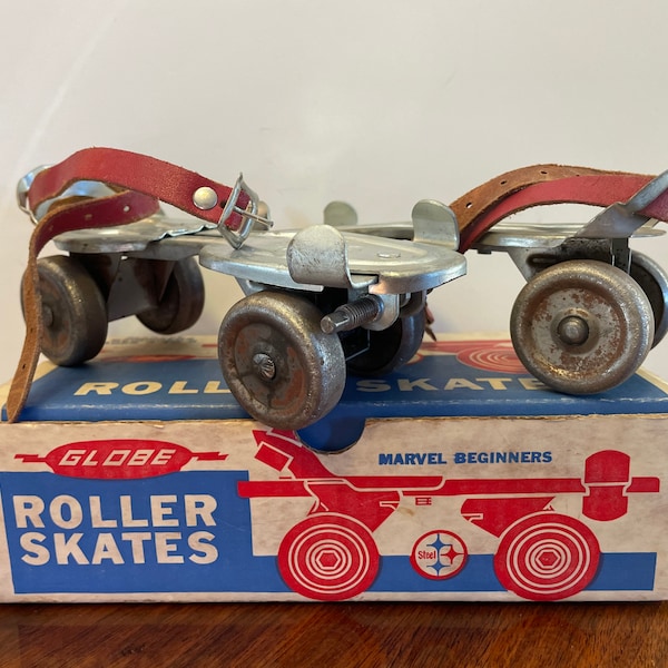 Globe Roller Skates, Marvel Beginners Roller Skates, Vintage Keyless Metal Roller, Skates Marvel 97 Roller Skates