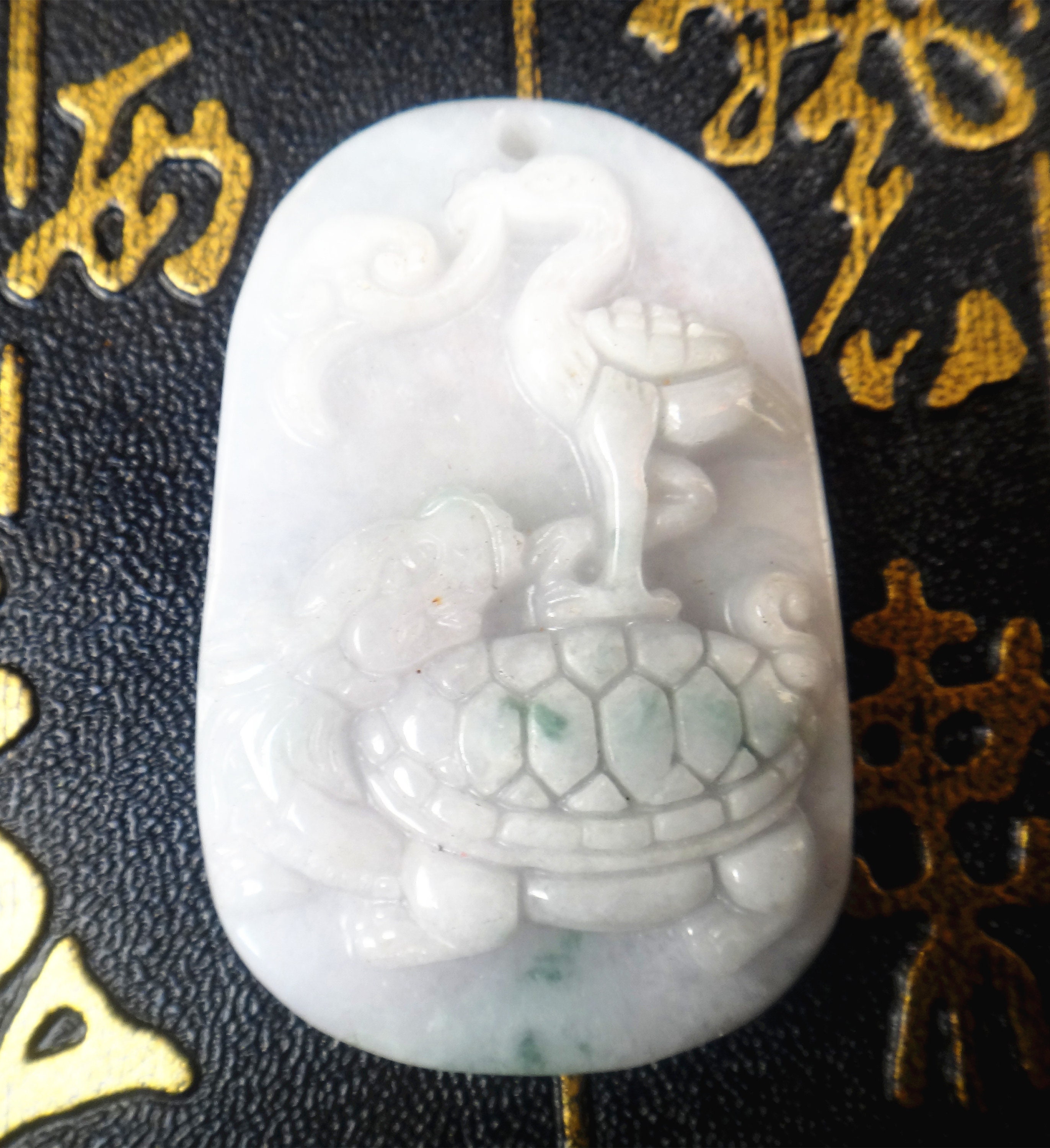 Ciondolo Tartaruga In Cristallo Intagliato - Simbolo Fortuna E Longevit&agrave;, Regolabile - Per Yoga E Spiritualit&agrave;