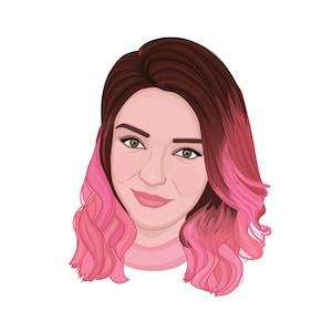 Custom Avatar Portrait, Headshot Portrait, Digital Portrait, Social Media Portrait, Custom Avatar From Your Photo, Cartoon Portrait