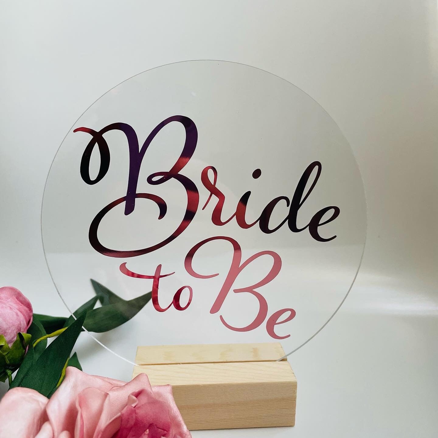 Personalised Sign | Centrepiece | Table Sign | Shop Sign | Social Media ...