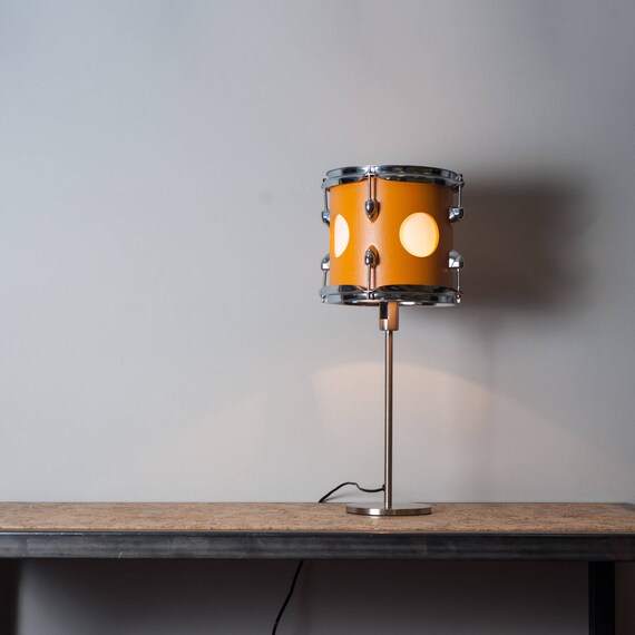 ochre table lamp