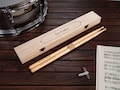 Personalized Drumsticks In Wooden Giftbox - Engraved Drumsticks -  Drummer Gift product logo