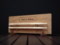 Personalized Drumsticks With Wooden Display | Light - Engraved Drumsticks -  Drummer Gift product logo