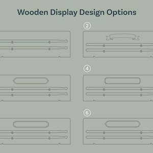 Personalized Drumsticks With Wooden Display | Engraved Drumsticks - Drummer Gift image 8