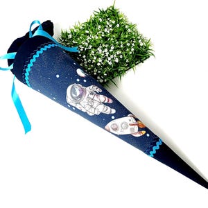 Schultüte Galaxy / Weltraum /Rakete / Astronaut / Planet - Kobärnikusbär