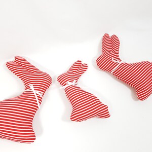 Rabbit Family Fabric Decoration