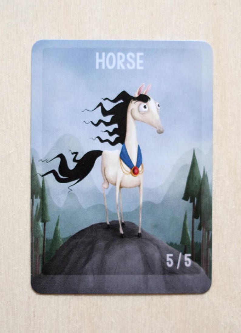 Horse custom Token for Magic the Gathering, MTG image 2