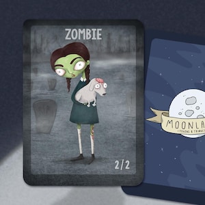 5 Zombie #1 Tokens for Magic the Gathering, MTG