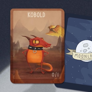 5 Kobold Tokens for Prossh, Magic the Gathering, MTG