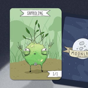 5 Saproling #2 tokens for Magic the Gathering, MTG
