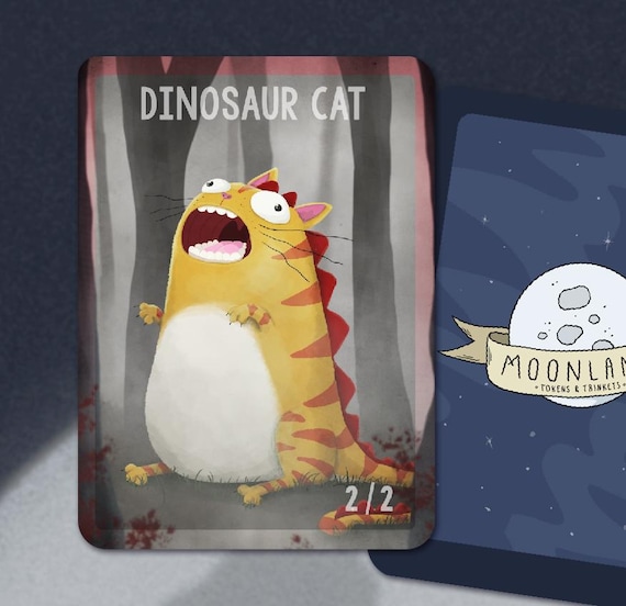 mtg cat token cards Warrior Token Creature Cat Lifelink (Damage dealt by this creature also causes you to gain that much life.) 5 Dinosaur Cat Tokens for