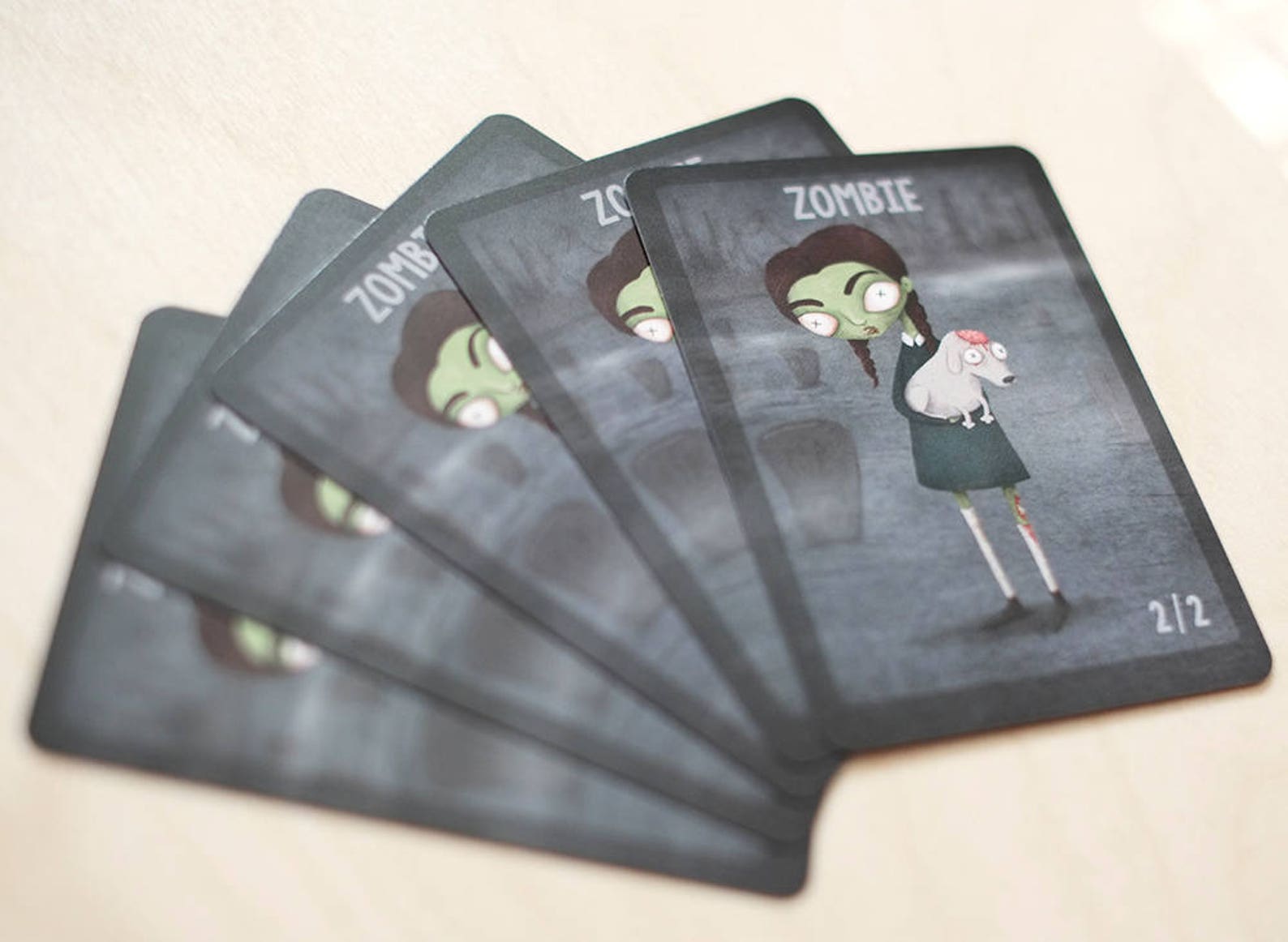 Zombie 1 Custom Token for Magic the Gathering MTG - Etsy Sweden