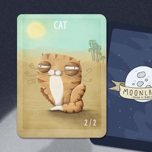 5 Cat #1 Tokens for Magic the Gathering, MTG