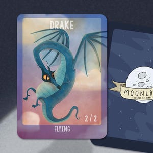 5 Drake Tokens for Talrand, Sky Summoner, Magic the Gathering