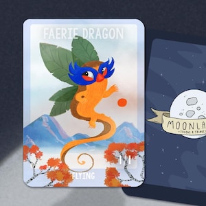 5 Faerie Dragon Tokens for Magic the Gathering, MTG